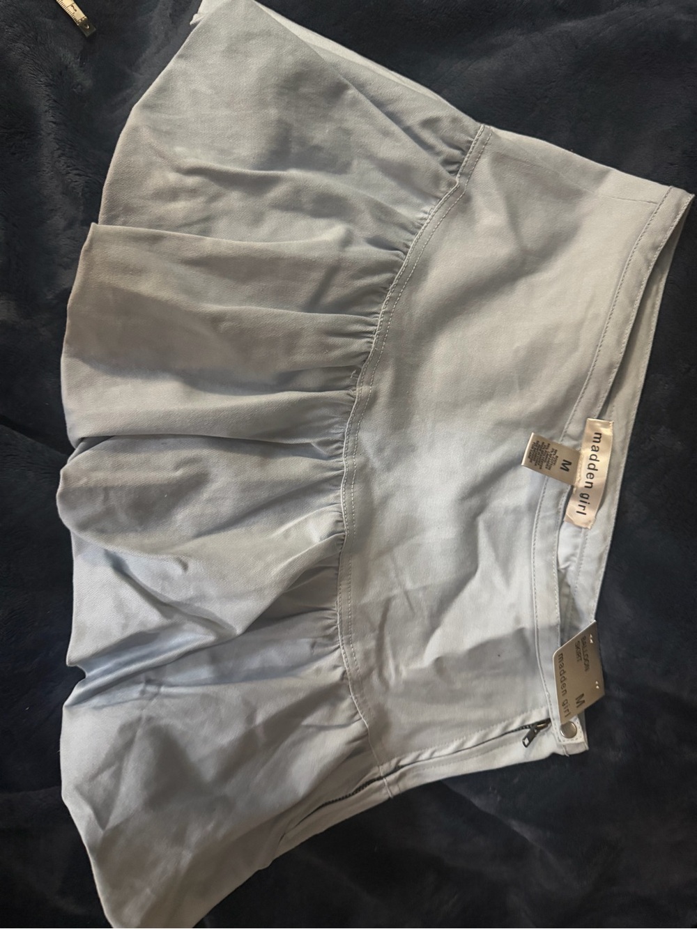 Madden Girl Light Blue Balloon Skirt